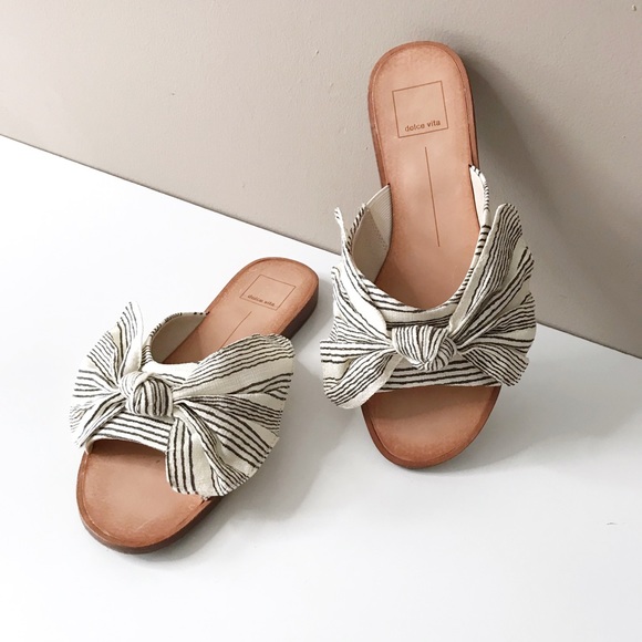 dolce vita bow sandals